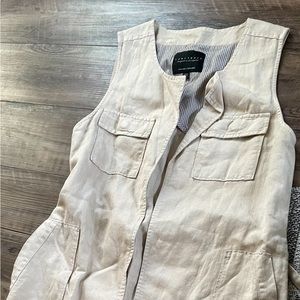 Sanctuary Long Vest/Outerwear